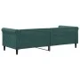 Sofá cama terciopelo verde oscuro 80x200 cm de vidaXL, Camas y somieres - Ref: Foro24-354239, Precio: 185,08 €, Descuento: %