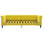 Gelbes Samtschlafsofa 80x200 cm von vidaXL, Betten und Lattenroste - Ref: Foro24-354242, Preis: 180,83 €, Rabatt: %