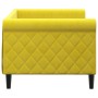 Gelbes Samtschlafsofa 80x200 cm von vidaXL, Betten und Lattenroste - Ref: Foro24-354242, Preis: 180,83 €, Rabatt: %