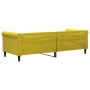 Gelbes Samtschlafsofa 80x200 cm von vidaXL, Betten und Lattenroste - Ref: Foro24-354242, Preis: 180,83 €, Rabatt: %