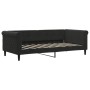 Schlafsofa aus schwarzem Samt, 90 x 190 cm von vidaXL, Betten und Lattenroste - Ref: Foro24-354259, Preis: 186,93 €, Rabatt: %