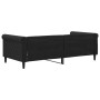 Schlafsofa aus schwarzem Samt, 90 x 190 cm von vidaXL, Betten und Lattenroste - Ref: Foro24-354259, Preis: 186,93 €, Rabatt: %
