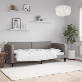 Taupegraues Schlafsofa aus Stoff, 80 x 200 cm von vidaXL, Betten und Lattenroste - Ref: Foro24-354031, Preis: 181,91 €, Rabat...