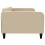 Cream fabric sofa bed 100x200 cm by vidaXL, Beds and slatted bases - Ref: Foro24-354042, Price: 193,02 €, Discount: %
