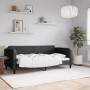 Sofá cama tela negro 90x190 cm de vidaXL, Camas y somieres - Ref: Foro24-354045, Precio: 180,92 €