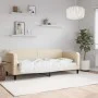 Sofá cama tela color crema 80x200 cm de vidaXL, Camas y somieres - Ref: Foro24-354032, Precio: 176,03 €, Descuento: %
