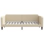 Schlafsofa aus cremefarbenem Stoff, 80 x 200 cm von vidaXL, Betten und Lattenroste - Ref: Foro24-354032, Preis: 181,39 €, Rab...