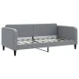 Sofá cama tela gris claro 90x190 cm de vidaXL, Camas y somieres - Ref: Foro24-354043, Precio: 185,24 €, Descuento: %