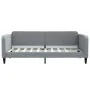 Light gray fabric sofa bed 90x190 cm by vidaXL, Beds and slatted bases - Ref: Foro24-354043, Price: 185,25 €, Discount: %