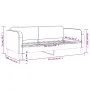 Light gray fabric sofa bed 90x190 cm by vidaXL, Beds and slatted bases - Ref: Foro24-354043, Price: 185,25 €, Discount: %