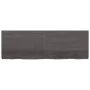 Badezimmerarbeitsplatte aus dunkelbraun behandeltem Holz, 180x60x(2-6) cm von vidaXL, Arbeitsplatten - Ref: Foro24-3156264, P...