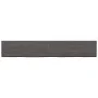 Badezimmerarbeitsplatte aus dunkelbraun behandeltem Holz, 180 x 40 x (2-4) cm von vidaXL, Arbeitsplatten - Ref: Foro24-315625...
