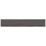 Dark brown treated wood bathroom countertop 180x40x(2-4) cm by vidaXL, Countertops - Ref: Foro24-3156259, Price: 101,85 €, Di...