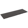 Dark brown treated wood bathroom countertop 180x60x(2-4) cm by vidaXL, Countertops - Ref: Foro24-3156263, Price: 142,85 €, Di...