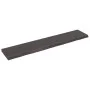 Encimera de baño madera tratada marrón oscuro 200x40x(2-6) cm de vidaXL, Encimeras - Ref: Foro24-3156268, Precio: 133,50 €, D...