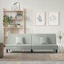 Light gray velvet sofa bed by vidaXL, Sofas - Ref: Foro24-351907, Price: 283,24 €, Discount: %