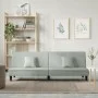 Light gray velvet sofa bed by vidaXL, Sofas - Ref: Foro24-351907, Price: 267,46 €, Discount: %