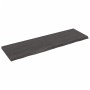Badezimmerarbeitsplatte aus dunkelbraun behandeltem Holz, 200 x 60 x (2–6) cm von vidaXL, Arbeitsplatten - Ref: Foro24-315627...
