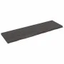 Badezimmerarbeitsplatte aus dunkelbraun behandeltem Holz, 200 x 60 x (2–6) cm von vidaXL, Arbeitsplatten - Ref: Foro24-315627...