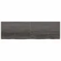 Badezimmerarbeitsplatte aus dunkelbraun behandeltem Holz, 200 x 60 x (2–6) cm von vidaXL, Arbeitsplatten - Ref: Foro24-315627...