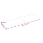 Badezimmerarbeitsplatte aus dunkelbraun behandeltem Holz, 200 x 60 x (2–6) cm von vidaXL, Arbeitsplatten - Ref: Foro24-315627...