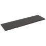 Dark brown treated wood bathroom countertop 180x50x(2-4) cm by vidaXL, Countertops - Ref: Foro24-3156261, Price: 122,83 €, Di...