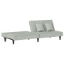 Light gray velvet sofa bed by vidaXL, Sofas - Ref: Foro24-351907, Price: 283,24 €, Discount: %