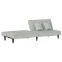 Light gray velvet sofa bed by vidaXL, Sofas - Ref: Foro24-351907, Price: 267,46 €, Discount: %