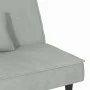 Light gray velvet sofa bed by vidaXL, Sofas - Ref: Foro24-351907, Price: 267,46 €, Discount: %