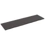 Encimera de baño madera tratada marrón oscuro 220x60x(2-4) cm de vidaXL, Encimeras - Ref: Foro24-3156279, Precio: 166,96 €, D...