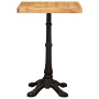 Mesa bistro Marrón 50 x 50 x 76 cm madera maciza de mango