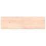 Encimera de baño madera maciza sin tratar 140x40x(2-6) cm de vidaXL, Encimeras - Ref: Foro24-3156052, Precio: 86,58 €, Descue...