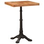 Mesa bistro Marrón 50 x 50 x 76 cm madera maciza de acacia