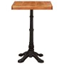 Mesa bistro Marrón 50 x 50 x 76 cm madera maciza de acacia
