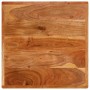 Mesa bistro Marrón 50 x 50 x 76 cm madera maciza de acacia