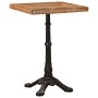 Mesa bistro Marrón 50 x 50 x 76 cm madera maciza reciclada