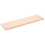 Unbehandelte Badezimmerarbeitsplatte aus Massivholz, 180 x 50 x (2–6) cm von vidaXL, Arbeitsplatten - Ref: Foro24-3156070, Pr...