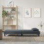 Dunkelgraues Samt-Schlafsofa von vidaXL, Sofas - Ref: Foro24-351908, Preis: 283,24 €, Rabatt: %