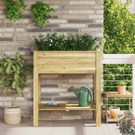 Soporte de plantas Marrón 85 x 46 x 94 cm Pino impregnado en Maceteros y jardineras | Comprar online en Foro24