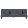 Dunkelgraues Samt-Schlafsofa von vidaXL, Sofas - Ref: Foro24-351908, Preis: 260,71 €, Rabatt: %