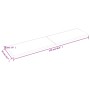 Untreated solid wood bathroom countertop 220x50x(2-4) cm by vidaXL, Countertops - Ref: Foro24-3156085, Price: 127,56 €, Disco...