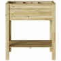 Soporte de plantas Marrón 85 x 46 x 94 cm Pino impregnado en Maceteros y jardineras | Comprar online en Foro24