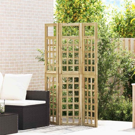 Pantalla de privacidad exterior Manual Marrón 120 x 180 cm