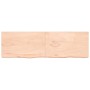 Solid untreated wood bathroom countertop 200x60x(2-6) cm by vidaXL, Countertops - Ref: Foro24-3156080, Price: 157,31 €, Disco...