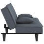 Dunkelgraues Samt-Schlafsofa von vidaXL, Sofas - Ref: Foro24-351908, Preis: 283,24 €, Rabatt: %
