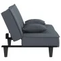 Dunkelgraues Samt-Schlafsofa von vidaXL, Sofas - Ref: Foro24-351908, Preis: 260,71 €, Rabatt: %