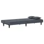 Dunkelgraues Samt-Schlafsofa von vidaXL, Sofas - Ref: Foro24-351908, Preis: 260,71 €, Rabatt: %