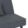 Dunkelgraues Samt-Schlafsofa von vidaXL, Sofas - Ref: Foro24-351908, Preis: 260,71 €, Rabatt: %