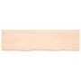 Untreated solid wood bathroom countertop 180x50x(2-4) cm by vidaXL, Countertops - Ref: Foro24-3156069, Price: 106,63 €, Disco...