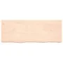 Unbehandelte Badezimmerarbeitsplatte aus Massivholz, 160 x 60 x (2–6) cm von vidaXL, Arbeitsplatten - Ref: Foro24-3156064, Pr...